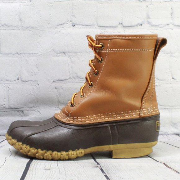 L.L. Bean Shoes - LL BEAN Gore-Tex Thinsulate Leather Duck Boots 7
